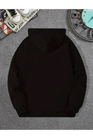 Astronot Desenli 2 İplik Şardonlu Sweatshirt
