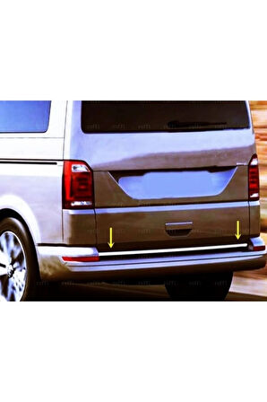 Vw T6 Transporter Uyumlu   Krom Bagaj Alt Çıtası 2015 Ve Üzeri Paslanmaz Çelik