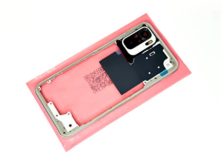 Tkgz Xiaomi Redmi NOTE 10 (4G) KASA Arka Pil Batarya Kapağı (TAMİR SETİ) BEYAZ