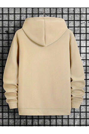 Astronot Desenli 2 İplik Şardonlu Sweatshirt