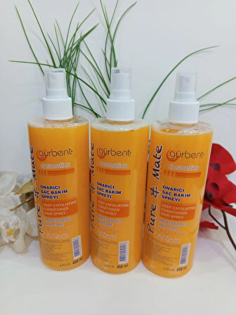 3lü Gürbent Fön Suyu Argan Keratin 450ML