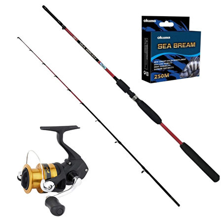 Shimano Fx 4000 - Kendo Sea Bream 180cm Tekne Olta Seti