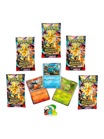 Pokemon Trading Card Games Mega Evolution Ascended Heroes First Partners Deluxe Pin Collection 
