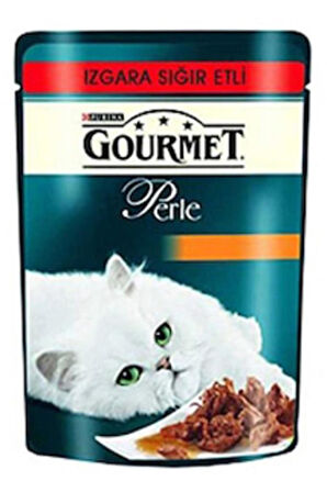 Gourmet Perle Izgara Karışık Yaş Mama 85 gr 24 Adet Karışık