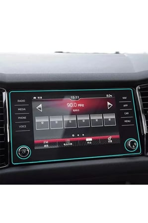 Skoda Karoq 8 Inç Navigasyon Hd Ekran Koruyucu Cam 2017 2025
