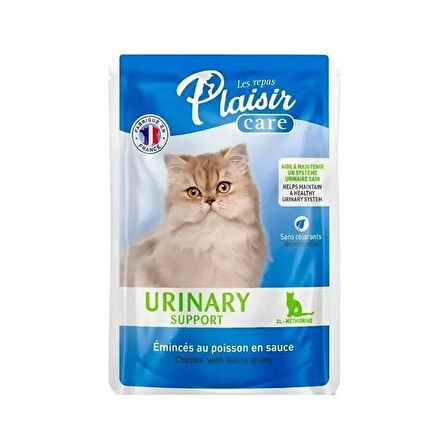 Plaisir Care Urinary Support 6*85 gr Yetişkin Kedi Maması (6adet)