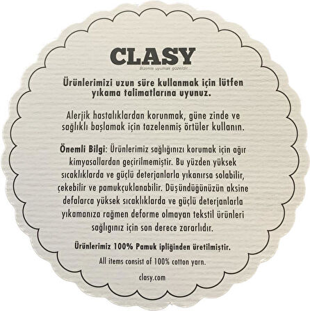 Clasy Saten %100 Pamuk Ranforce Tek kişilik Yorgan Sweet Dreams V3 Sarı-Gri