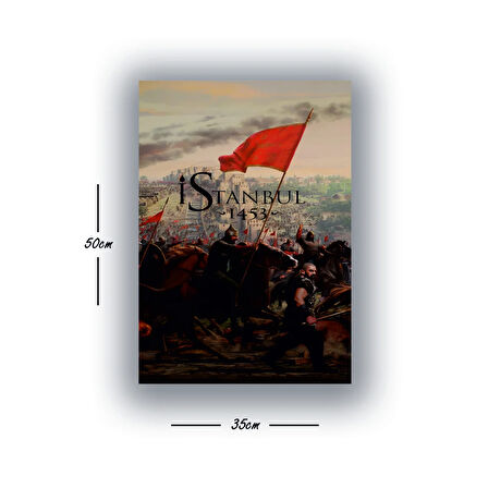 istanbul eski zaman fotoğraf baskılı kanvas duvar tablosu