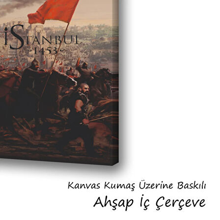 istanbul eski zaman fotoğraf baskılı kanvas duvar tablosu
