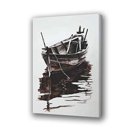 tekne deniz baskılı kanvas duvar tablosu