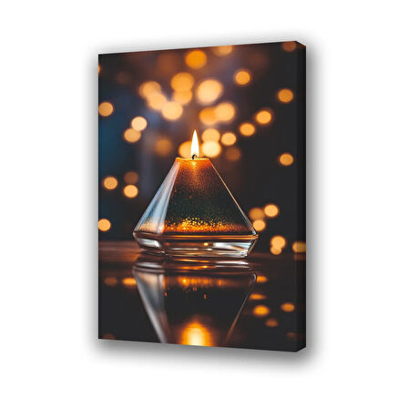 mum romantik baskılı kanvas duvar tablosu