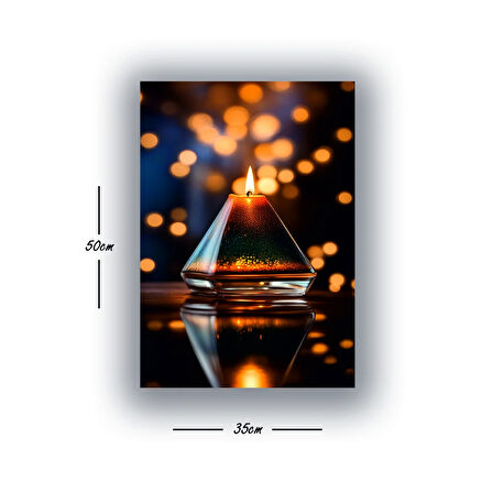 mum romantik baskılı kanvas duvar tablosu