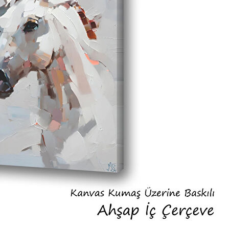 at baskılı kanvas duvar tablosu