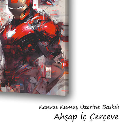 oyuncu odası adam baskılı kanvas duvar tablosu