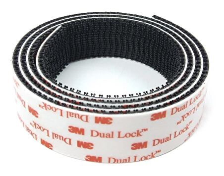 3M SJ3550 25MM*2MT SIYAH DUAL LOCK