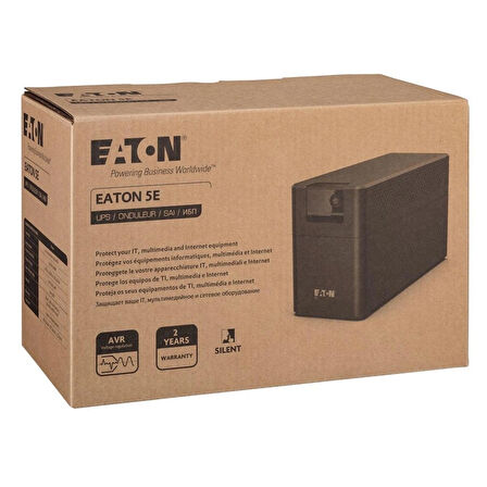 Eaton 5E700D 700VA Line-Interactive Güç Kaynağı, Priz Çıkış, X2