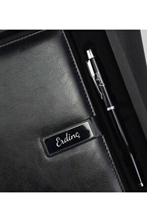 Özel Kutulu Orta Boy Defter Kalem Seti