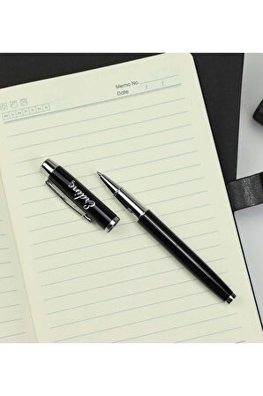 Özel Kutulu Orta Boy Defter Kalem Seti