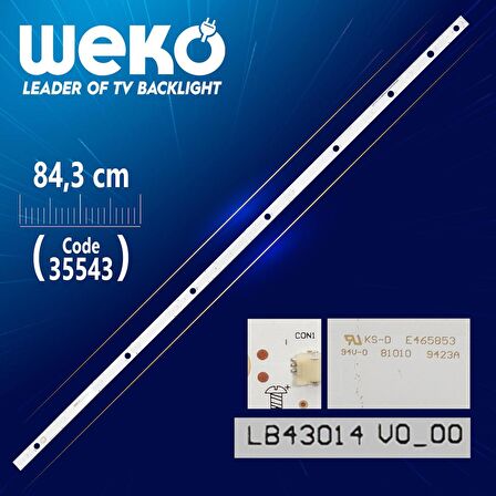 LB43014 V0_00 - YX-11800829A0-1C562-0-A-64C-0060 - 12 LEDLİ 84.3 CM - (WK-430)