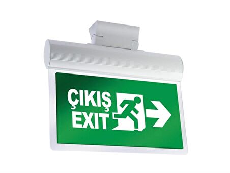 Arsel Orion AEB-60223-L Acil Çıkış Yönlendirme Armatürü Sürekli ve Kesintide 180 Dak. Yanan 700 Lümen Led