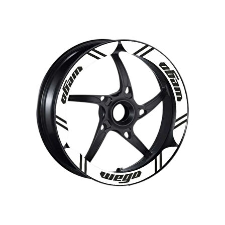 Gogo Jant Şeridi Geniş Beyaz Tvs Wego 110 2012-2024