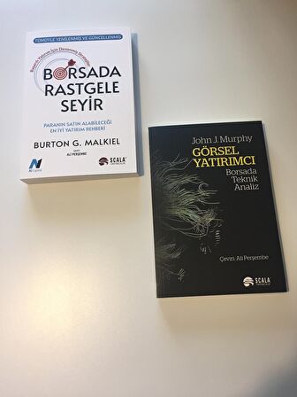 borsada rastgele seyir-gorsel yatirimci set 2 kitap