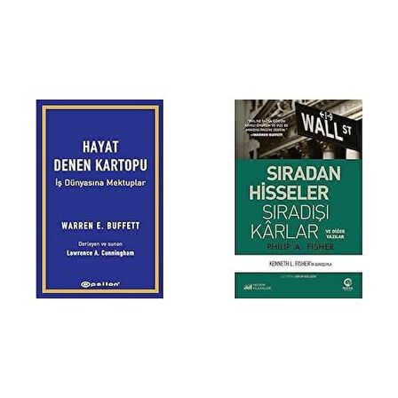 HAYAT DENEN KARTOPU+SIRADAN HISSELER SIRADISI KARLAR 2 SET