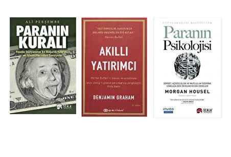 PARANIN KURALI+AKILLI YATIRIMCI+PARANIN PSIKOLOJISI=3 SET