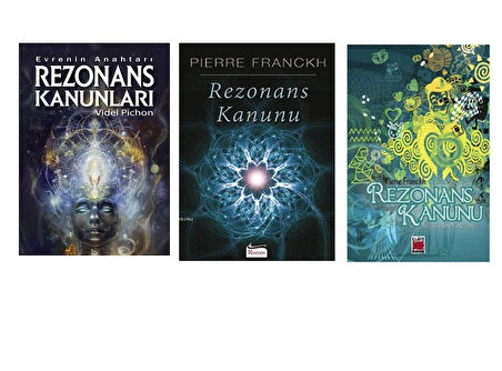 REZONANS KANUNU+REZONANAS KANUNLARI+REZONANS KANUNU ISTEKLERIN YONETIMI=3 SET