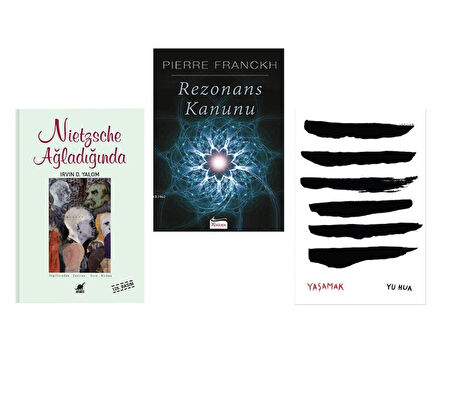 Nietzshe agladiginda+Rezonans kanunu+Yasamak=3 SET