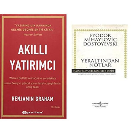 akilli yatirimci + yeraltindan notlar = 2 set