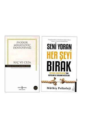 SUC VE CEZA + SENI YORAN HERSEYI BIRAK = 2LI SET
