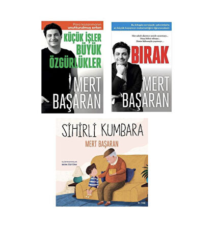 KUCUK ISLER  BUYUK  OZGURLUKLER + BIRAK + SIHIRLI KUMBARA =3 SET