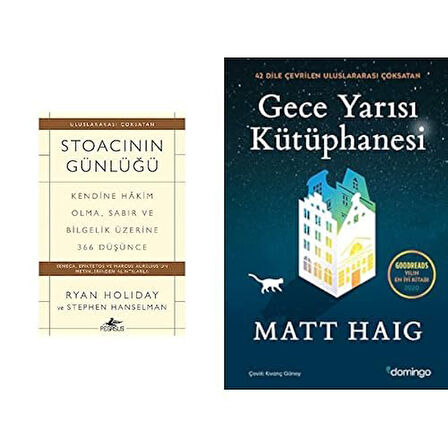 gece yarisi kutuphanesi + stoacinin gunlugu =2 set