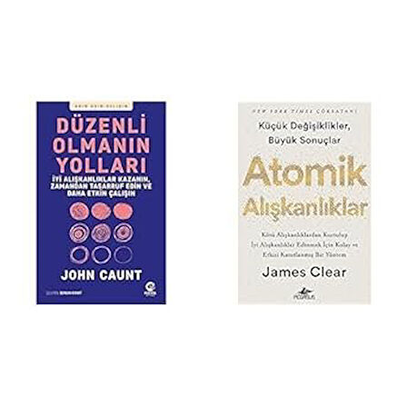 duzenli olmanin yollari + atomik aliskanliklar =2 set