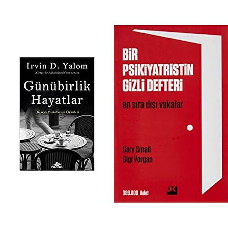 bir psikriyatristin gizli defteri + gunubirlik hayatlar = (2 kitap)