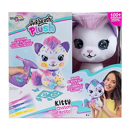 Airbrush Plush Peluş Kitty OFG272