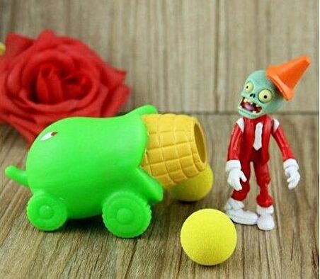 Plants And Zombies Zombi Ve Bitkiler Mısır figür toplar