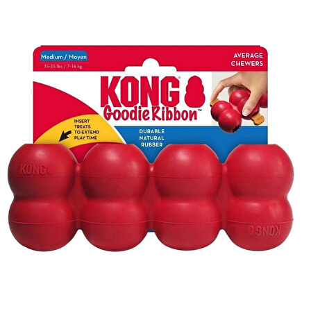 KONG Goodie Ribbon Köpek Oyuncağı Medium