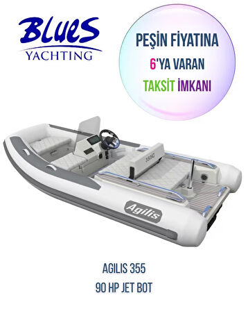 AGILIS 355C 90 HP ŞİŞME JET ŞİŞME BOT