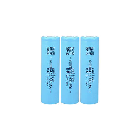 Aspilsan INR18650A28 - 3.7V 2800 mAh Li-ion Şarjlı Pil - 25A 3 Lü Paket