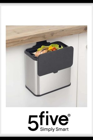 5five Simply Smart Dolap İçi Compact 5LT Çöp Kovası