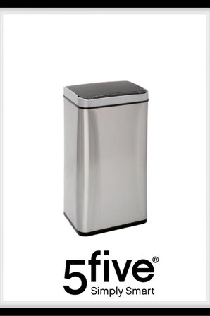 Otomatik Sensörlü 40 L Çöp Kutusu/Çelik