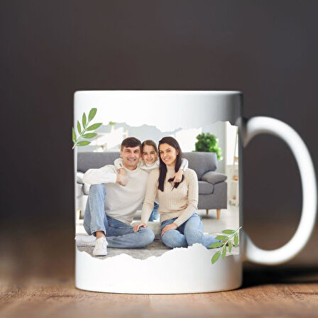 Kişiye Özel Love Temalı Bardak ve  Gece Parlayan Lotus Çiçeği Kolye Hediye Seti