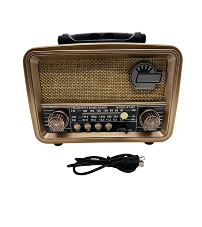 Everton RT-827 Bluetooth-USB-SD-FM Kumandalı Nostaljik Radyo