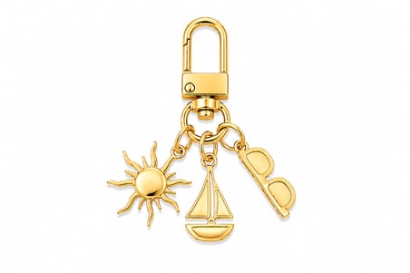 ☀️ Summer Escape – Cüzdan & Çanta Charmı