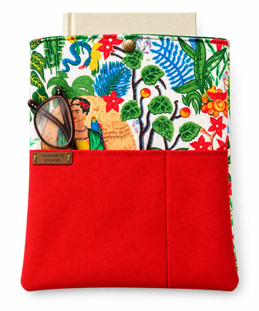 🌺 Viva Garden – El Yapımı Kitap Kılıfı, Tablet Kılıfı & E-Okuyucu Kılıfı
