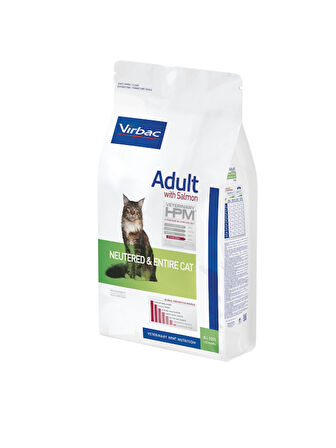 VİRBAC ADULT WITH SALMON NEUTERED & ENTIRE CAT Kısır Somonlu 7 KG