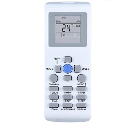 De Dietric Clim Up 12 İnverter Klima Kumandası