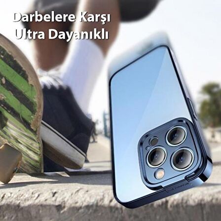 Baseus 2in1 Armor Kamera Korumalı iPhone 14 Pro Max Kılıf Ve iPhone 14 Pro Max Ekran Koruyucu Set